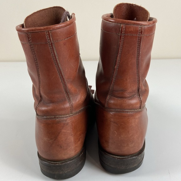 Justin Vintage Paddock Heritage Brown Leather Boots Womens 6.5 B - Picture 3 of 11